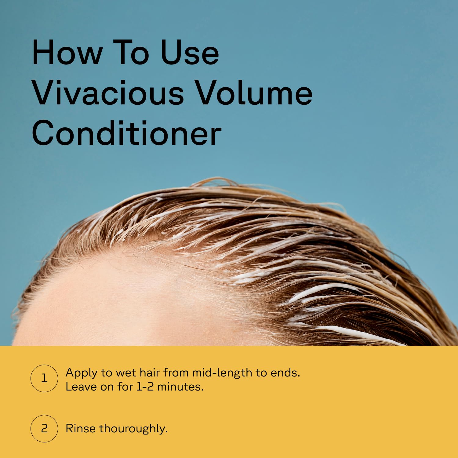 Acure Vivacious Volume Shampoo and Conditioner Set - Thickening & Volumizing Hair Care for Thick, Full Locks, Boost for Thin, Fine Hair, Sulfate Free, Paraben Free, Vegan