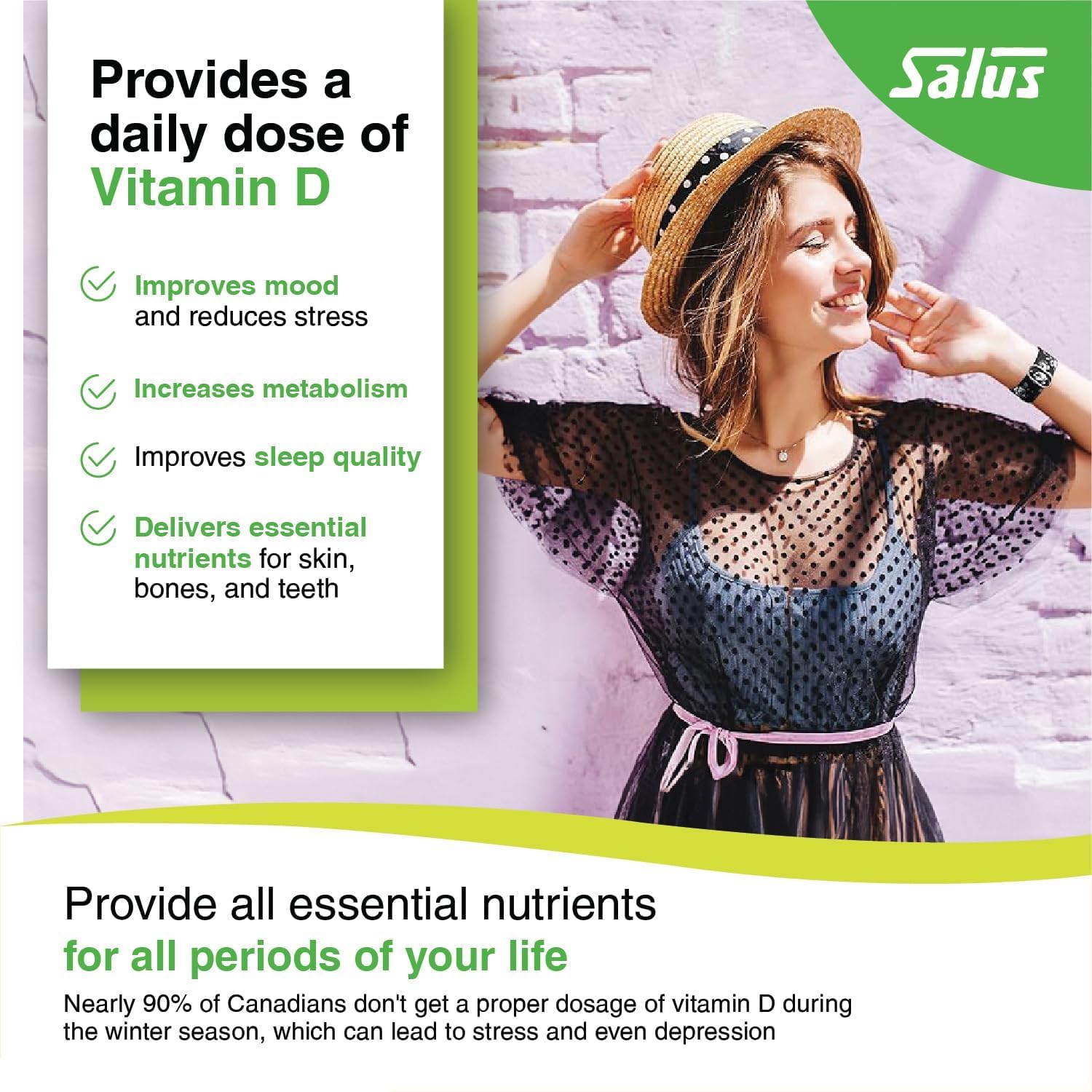 Salus Epresat Liquid Multivitamin | Vitamin A, C, D3, E, B1, B2, B3, B6 Supplements | Multi-vitamin Complex for Men and Women | Vegetarian-Friendly 500ml