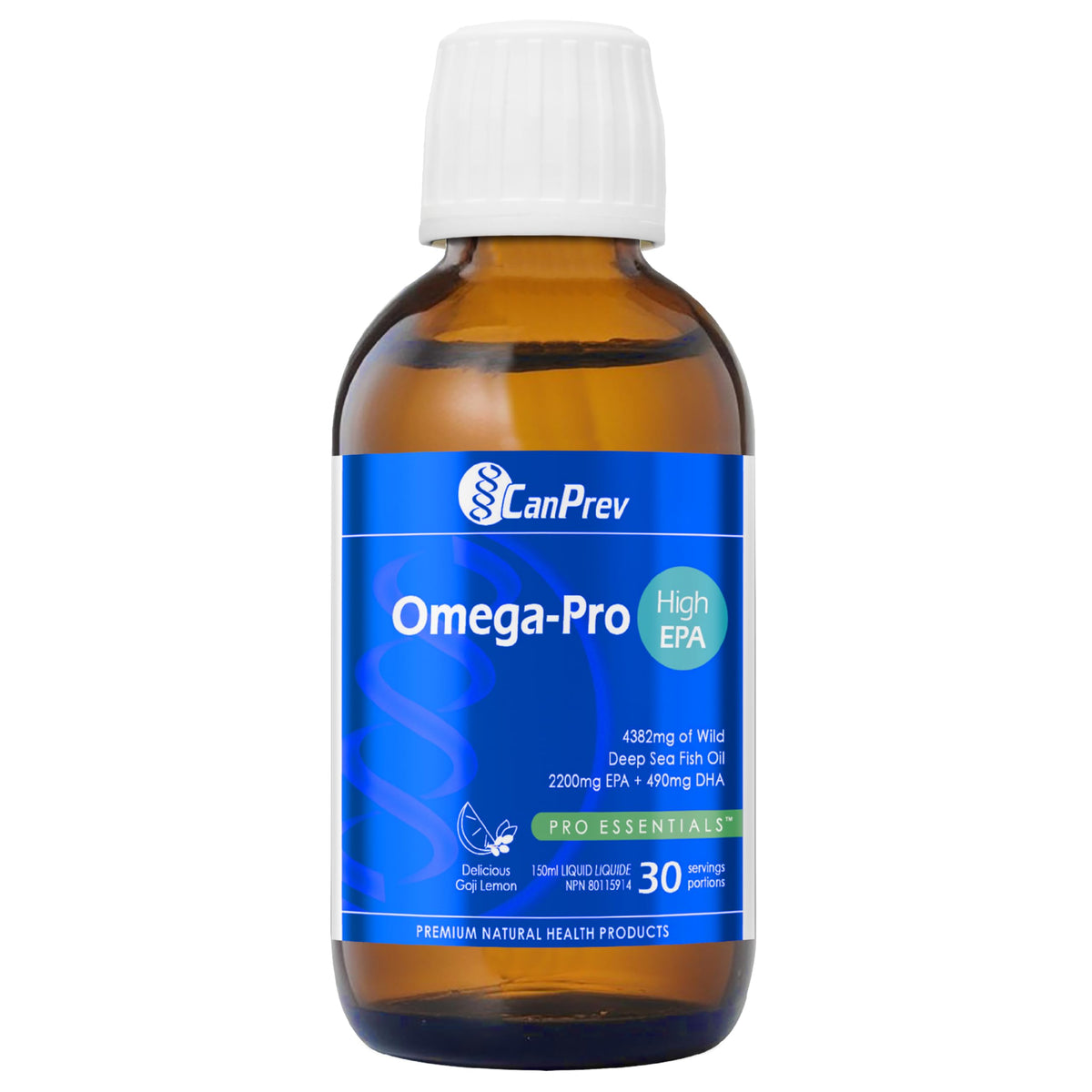 CanPrev - Omega-Pro - Helps Support Cognitive Health and Brain Function - Source of Eicosapentaenoic Acid and Docosahexaenoic Acid for the Maintenance of Good Health