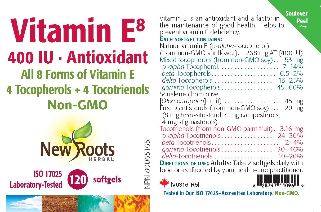 New Roots Herbal Vitamine E8