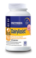 Enzymedica - Dairy Assist Digestive Enzymes 30 Vegan Capsules 30-Day Supply - Support Lactose, Casein Digestion, Helps Ease Gas & Bloating, Dairy Sugar, Protein Breakdown & Essential Digestive Enzymes