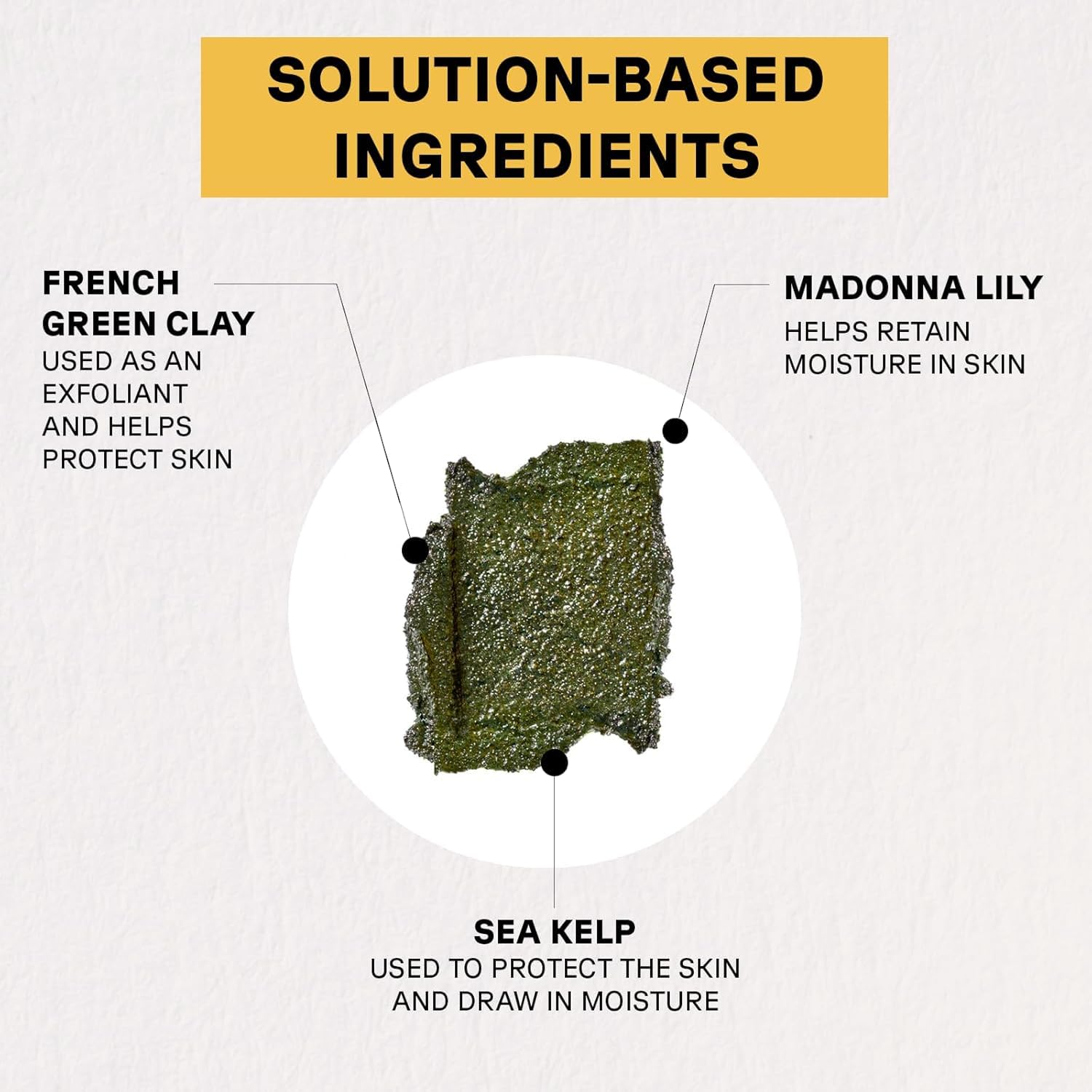 Acure Brightening Facial Scrub, Exfoliating Face Wash, Gentle Daily Scrubber & Exfoliator for Women & Men for Radiant Skin, Cleansing Wash with Sea Kelp & French Green Clay