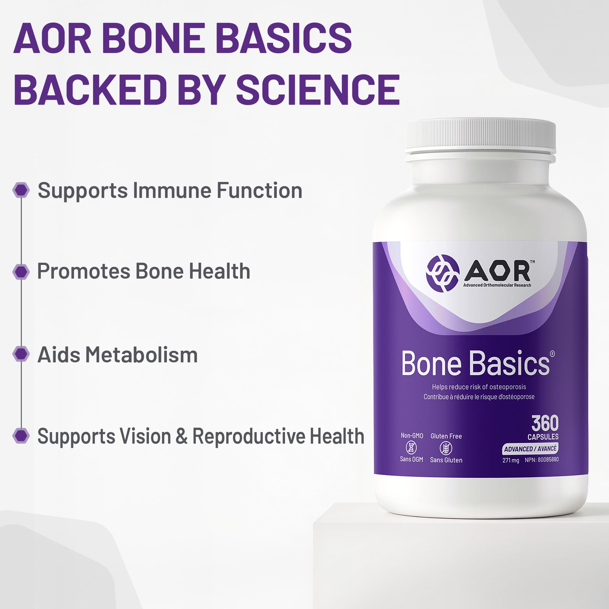 AOR - Bone Basics 271mg