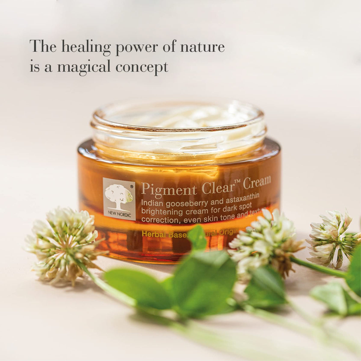 New Nordic Pigment Clear Cream, Face Cream, Dark Spot Support, Vegan, 50 ml