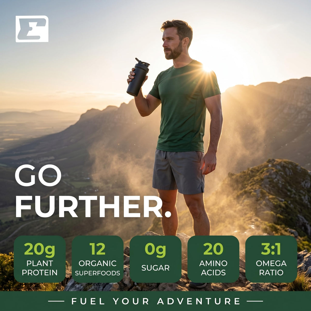 Ergogenics Nutrition Plant Protein +Greens