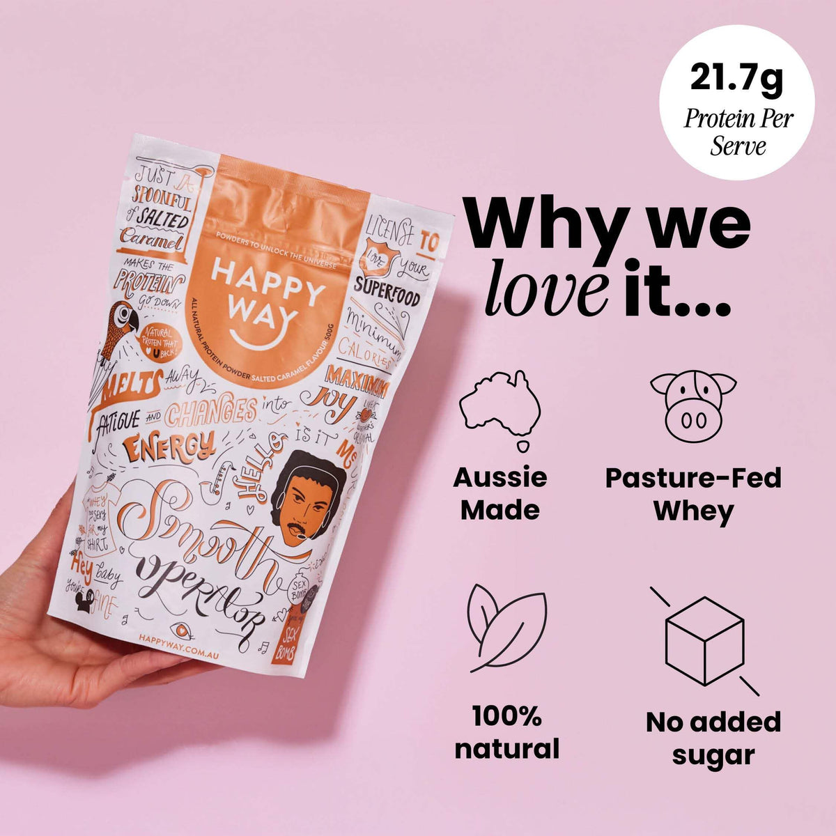 Happy Way Whey Protein Powder