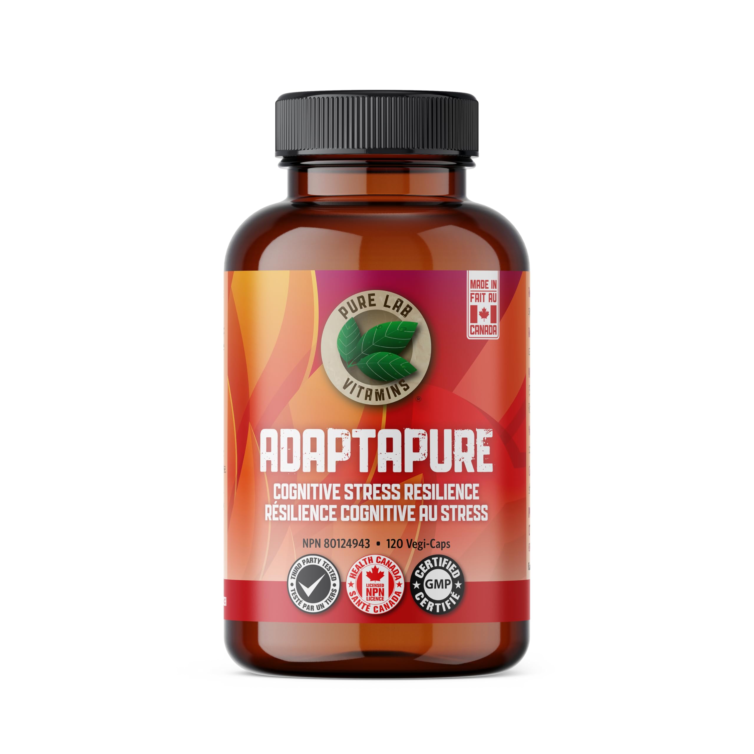 Pure Lab Vitamins AdaptaPure - 120 gélules végétales