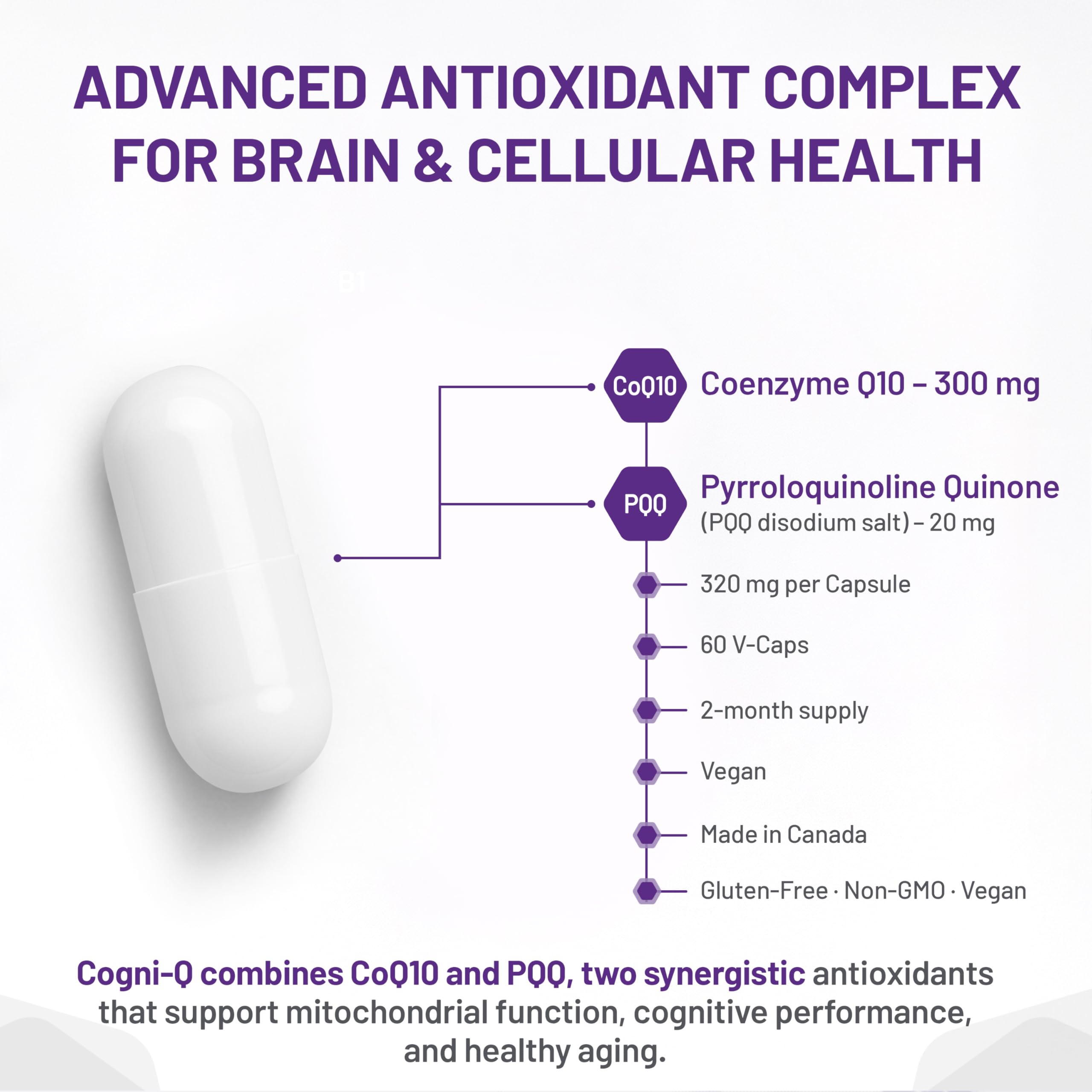 AOR Cogni-Q Coenzyme Q10