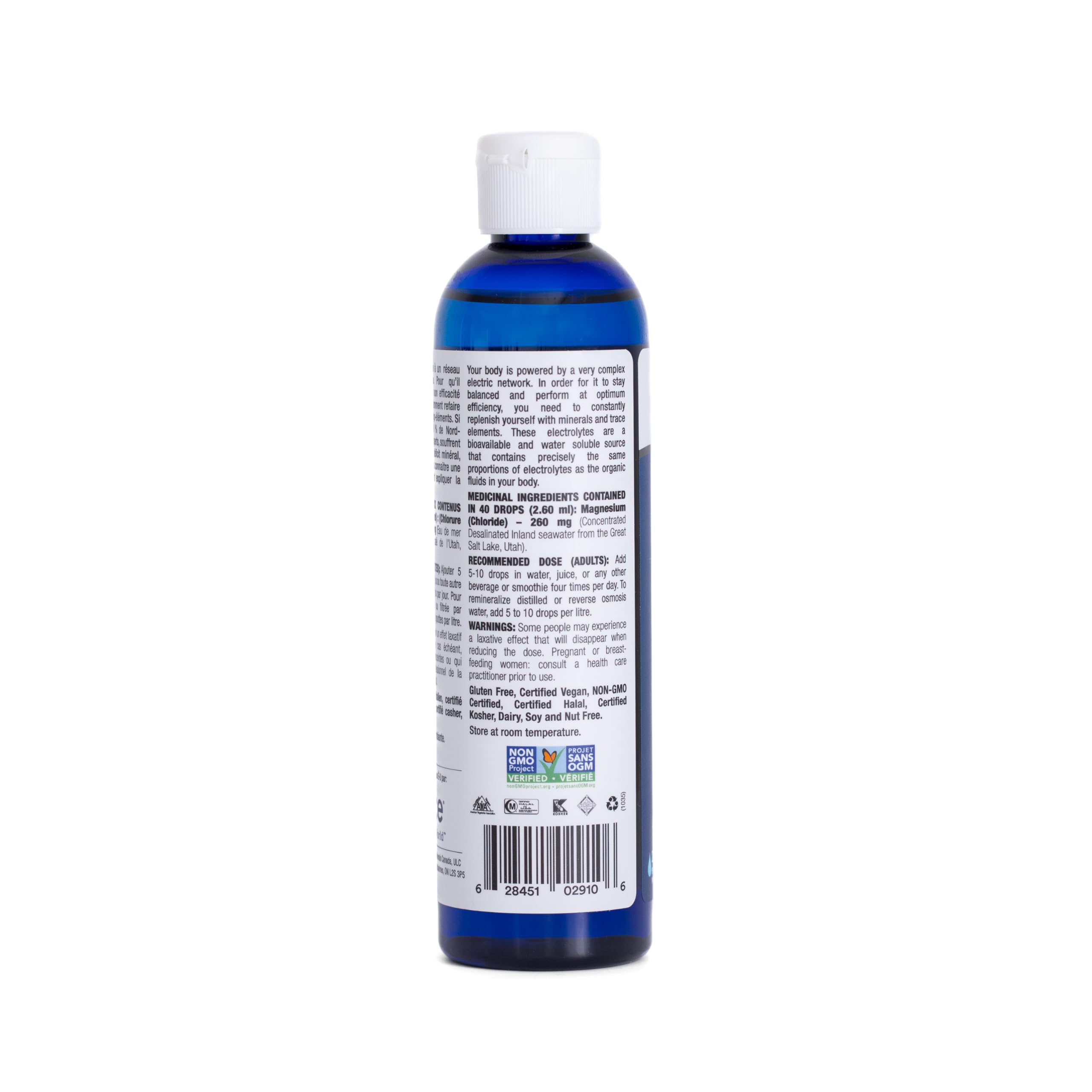 Trace Minerals ConcenTrace Drops | 240 ML, 96 Day Supply | Full Spectrum Minerals | Ionic Liquid Magnesium, Chloride, Potassium | Low Sodium | Energy, Electrolytes, Hydration