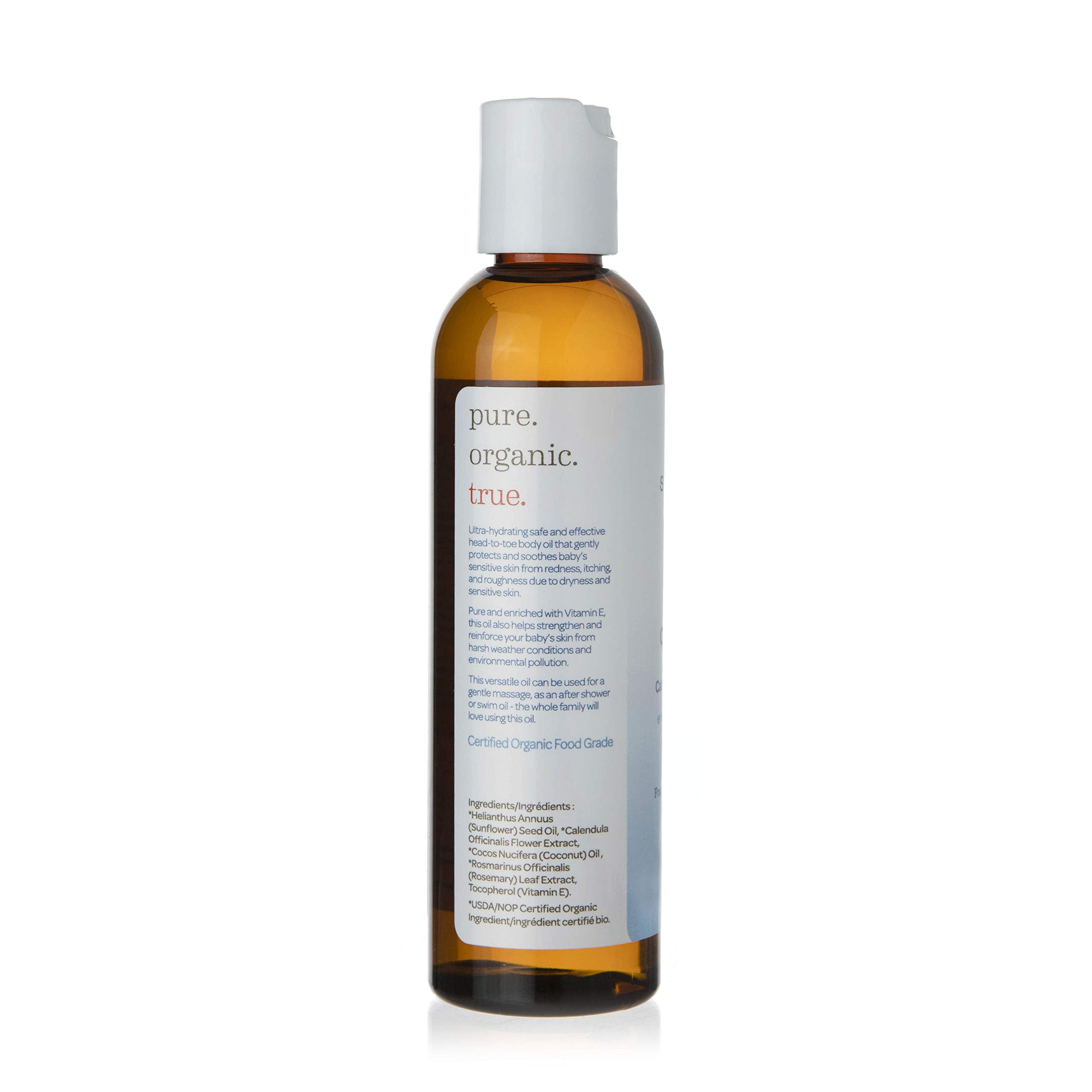 Shoosha Calm Baby Calendula Oil, Unscented