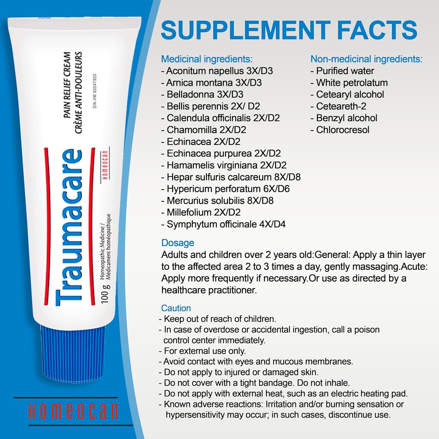 Crème Traumacare