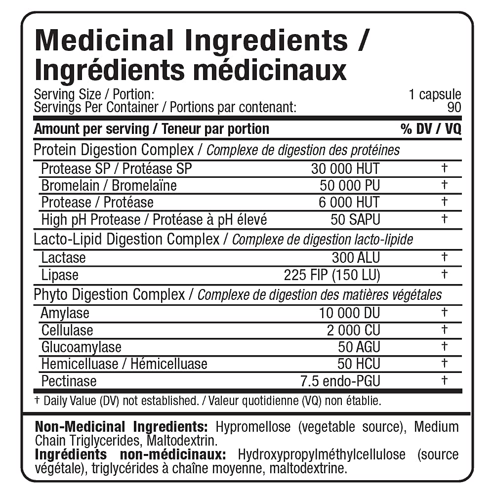 ALLMAX Nutrition - Digestive Enzymes + Protein Optimizer - 90 Count