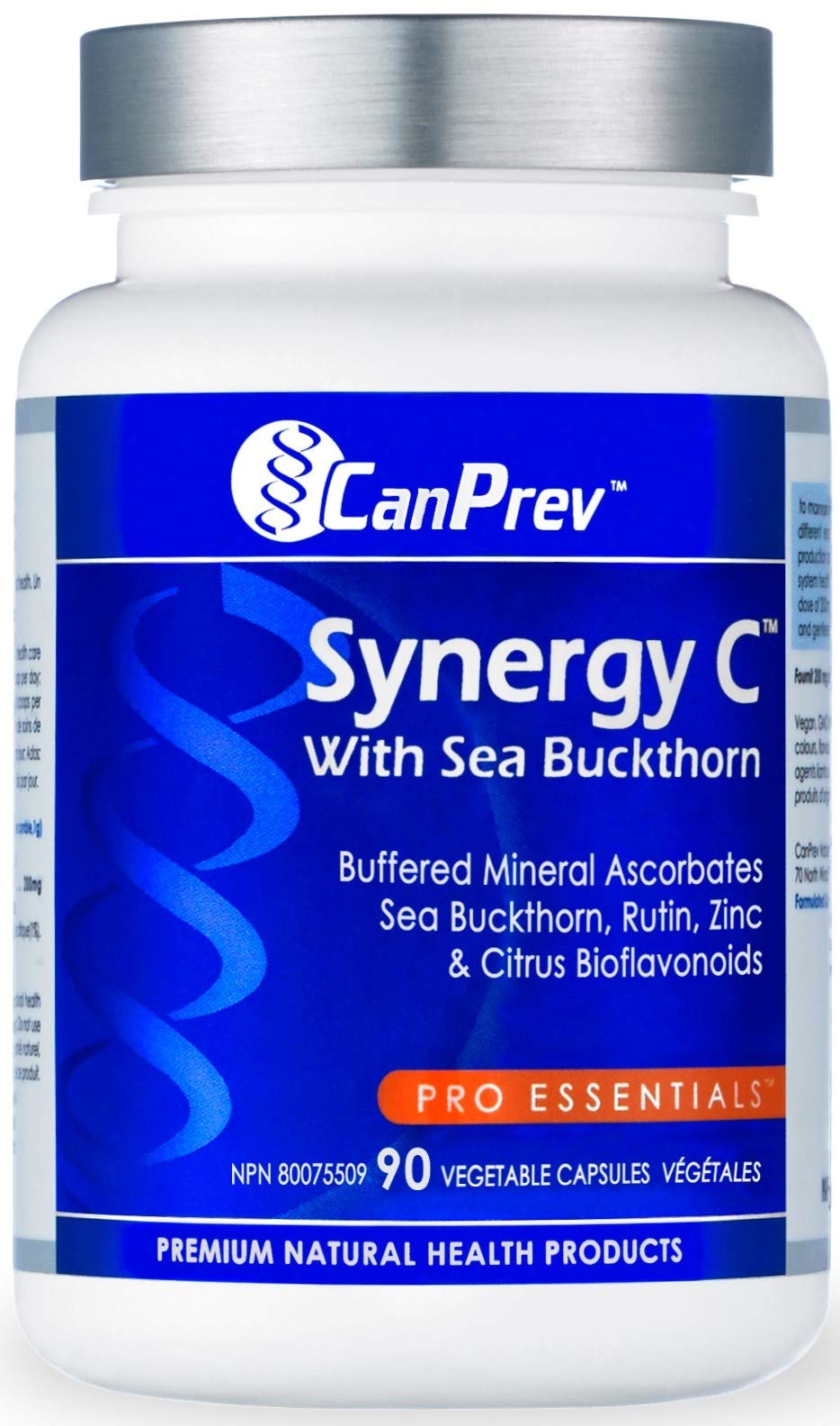 CanPrev Synergy C Buffered Vitamin C Capsules, 90 Capsules, 45 Day Supply