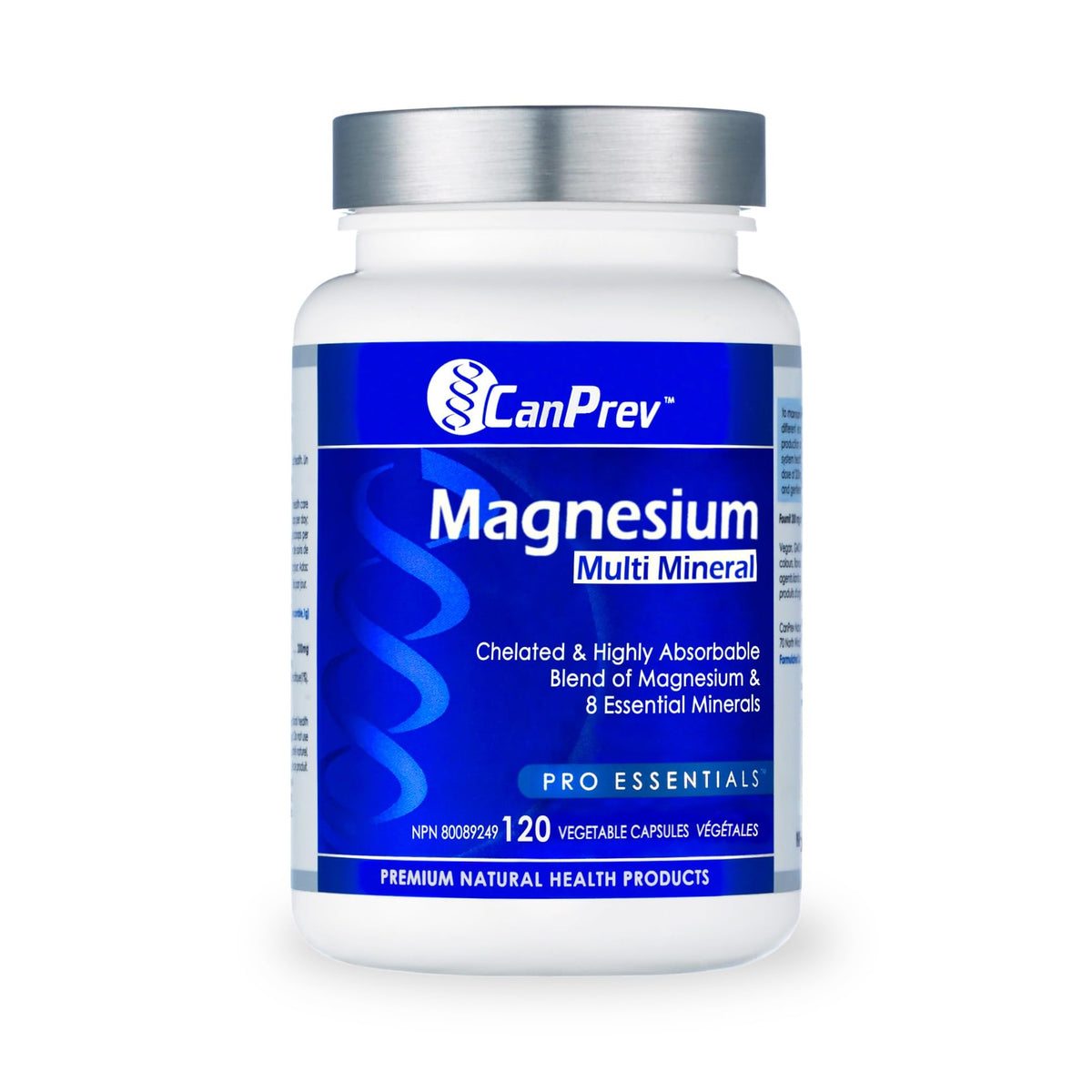 CanPrev Magnesium Multi Mineral Complex, 120 Capsules, 40 Day Supply