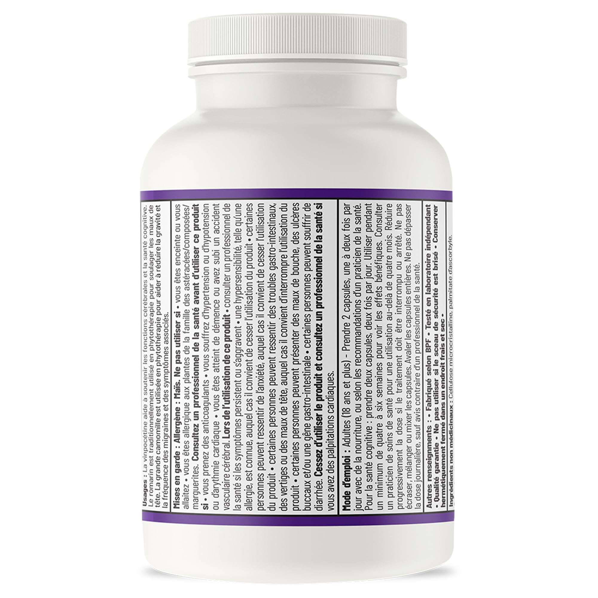 AOR Migraine Manager 60 Caps 30-Day Supply - Balanced Support with Riboflavin, Feverfew Extract & Magnesium Citrate - Brain Health Supplement for Adults - Natural Calm for Head Comfort & Sleep Support