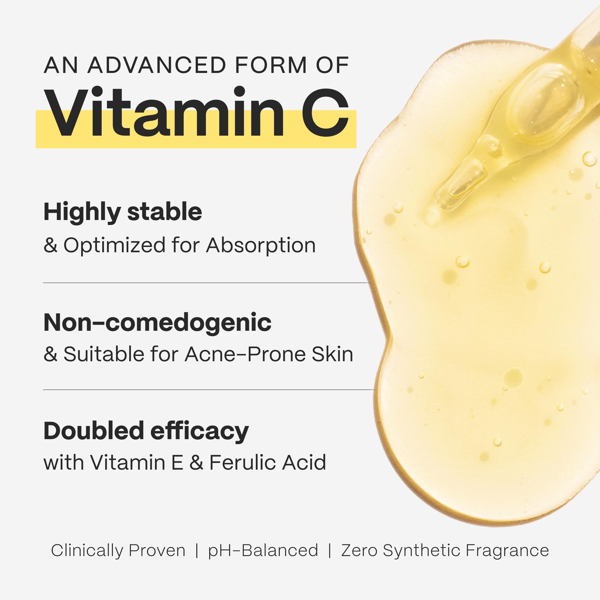 Sérum Vitamine C Mad Hippie avec racine de konjac, acide hyaluronique et acide férulique - 30 ml.