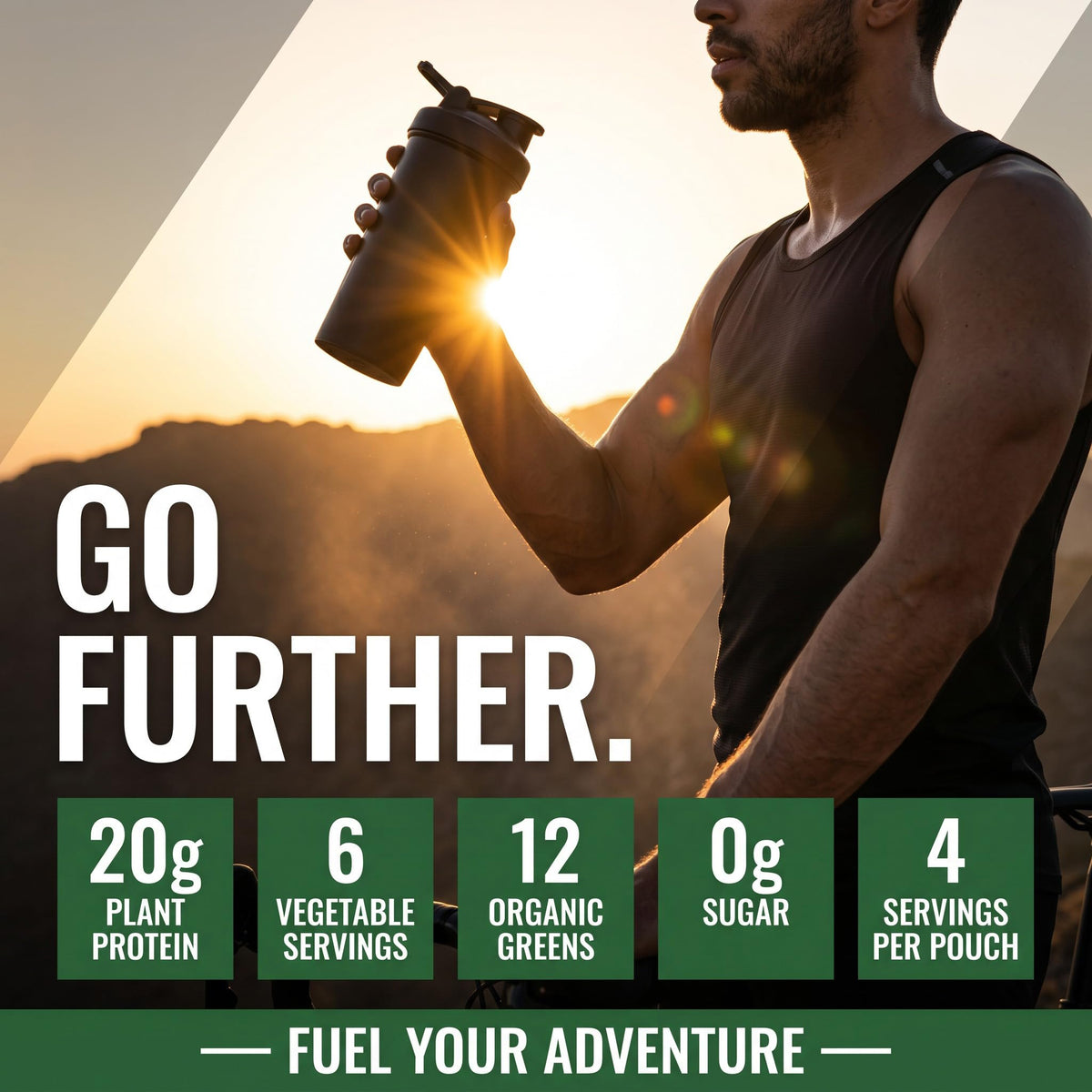 Ergogenics Nutrition Plant Protein +Greens