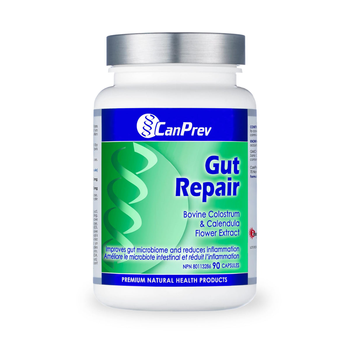 CanPrev Gut Repair Capsules, Certified Organic, 90 Capsules, 45-Day Supply