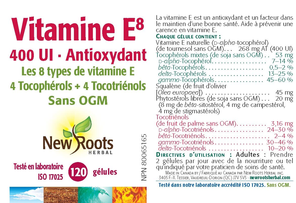 New Roots Herbal Vitamine E8