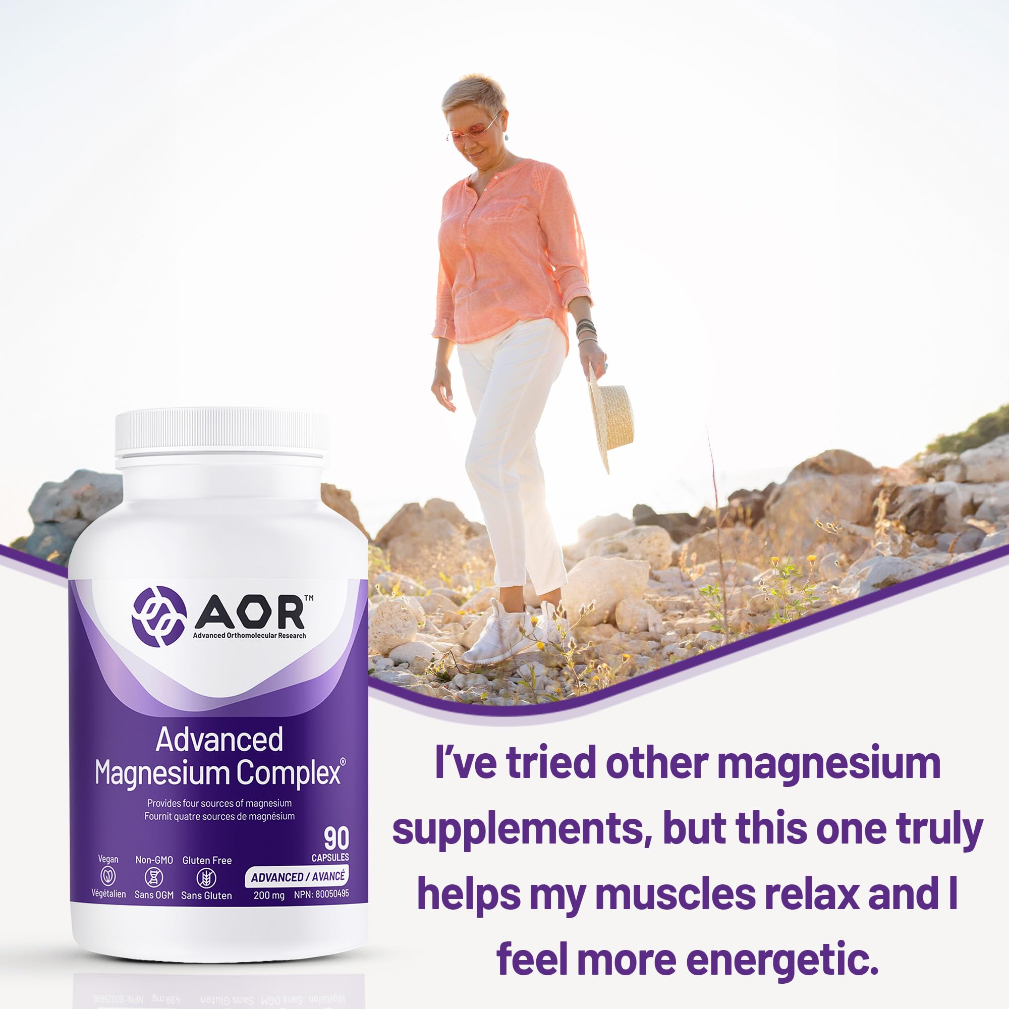 AOR Complexe de Magnésium Avancé 200mg