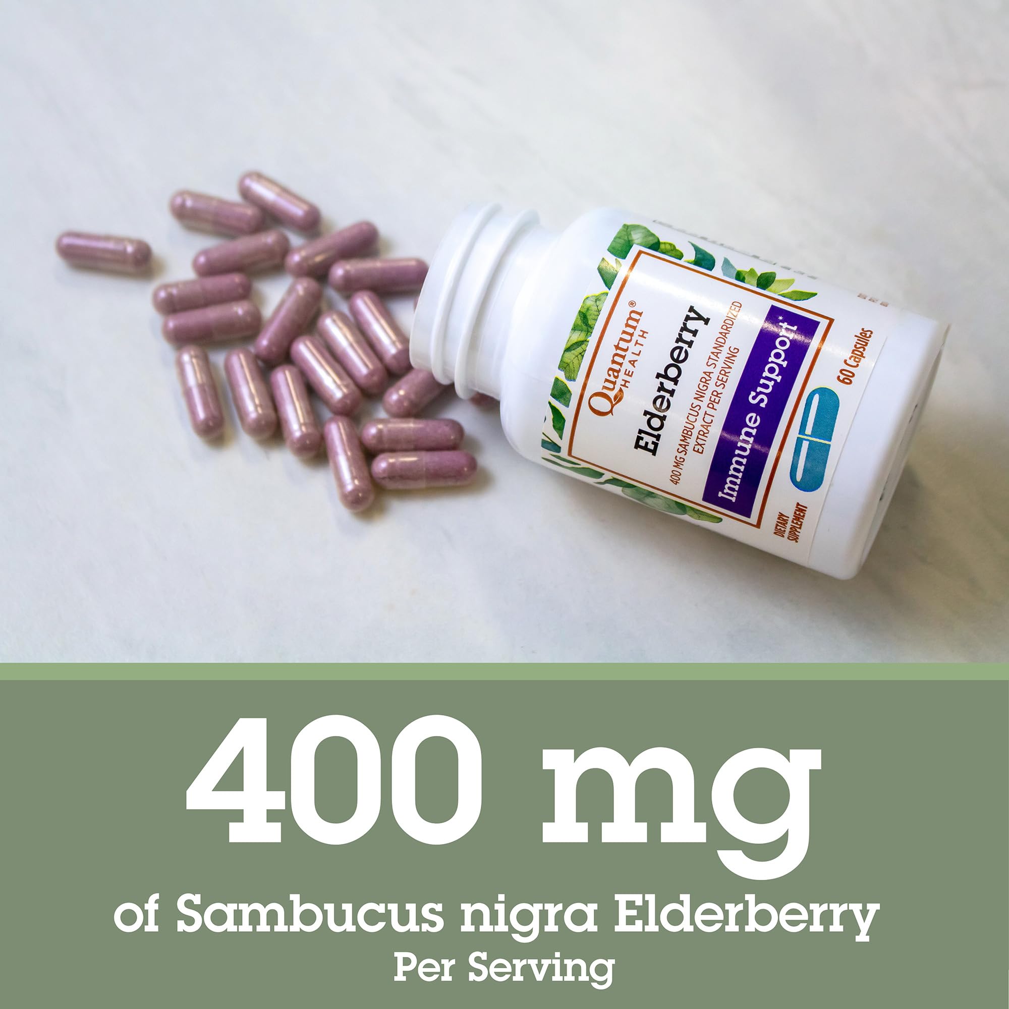 Quantum Health - Extrait standard de sureau 60 gélules