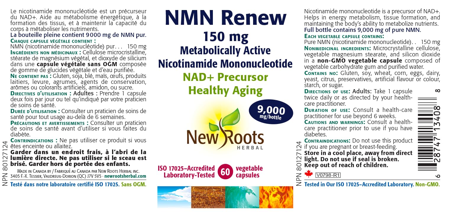 New Roots Herbal - NMN Renouveau