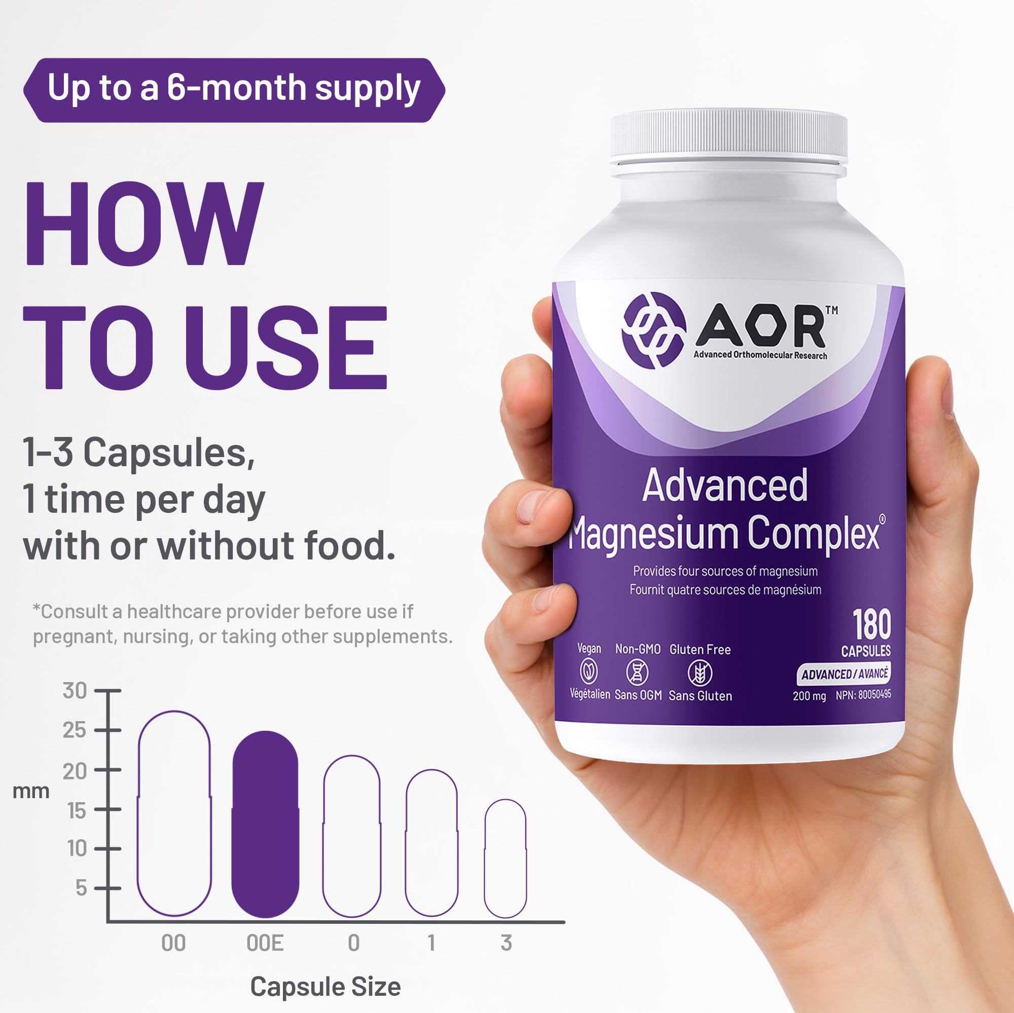 AOR Advanced Magnesium Complex 200mg