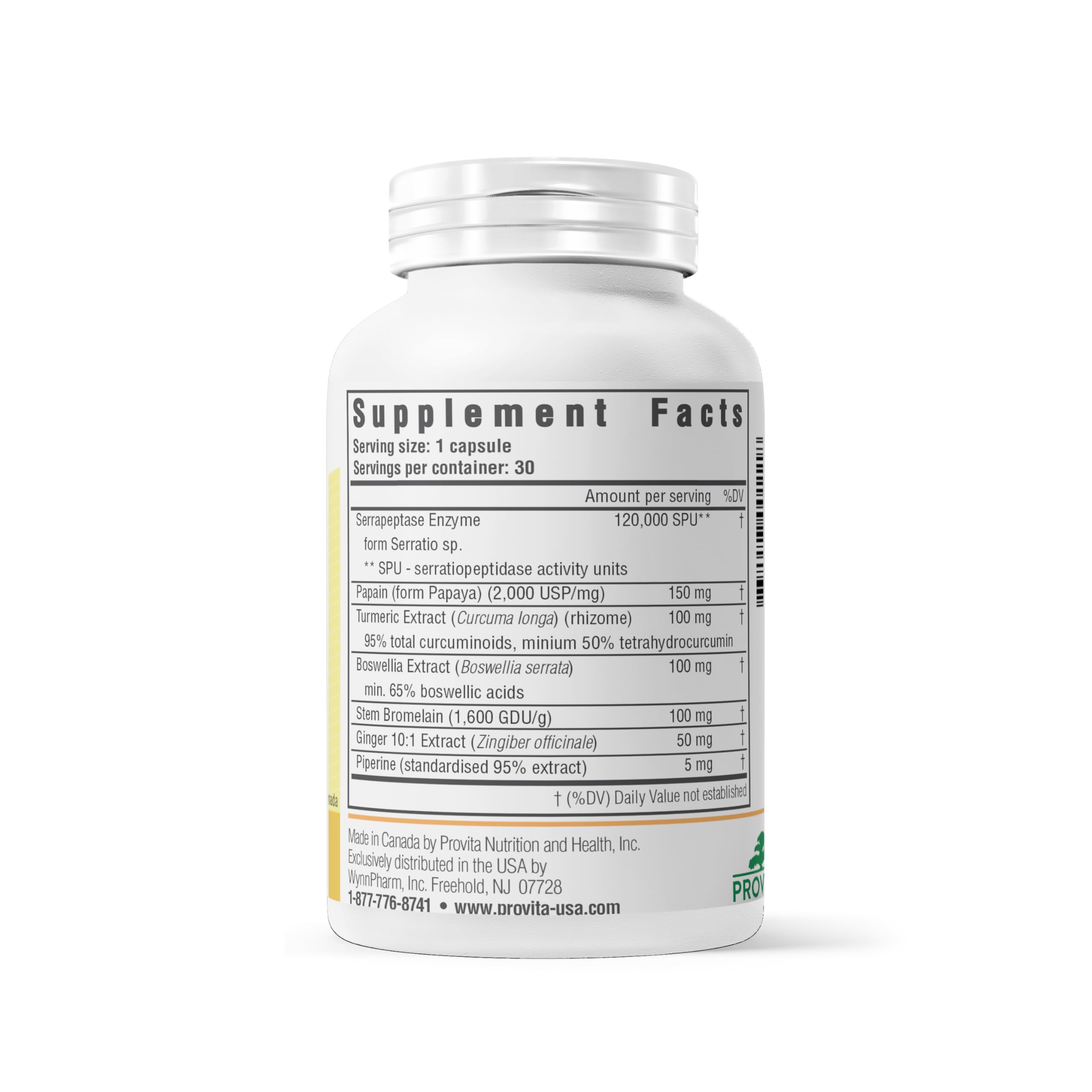 PROVITA Serra Plus - Advanced Potency Serrapeptase