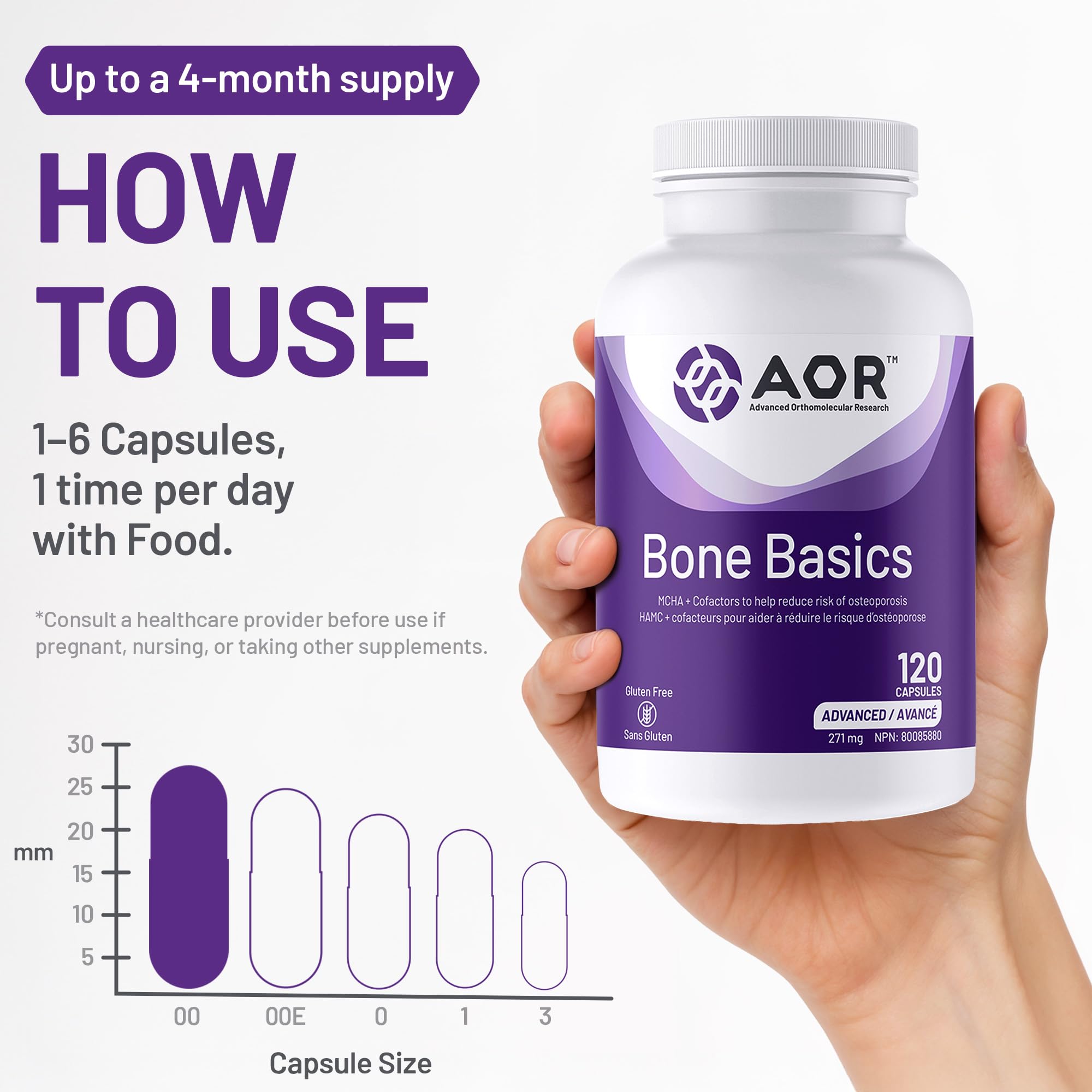 AOR - Bone Basics 271 mg