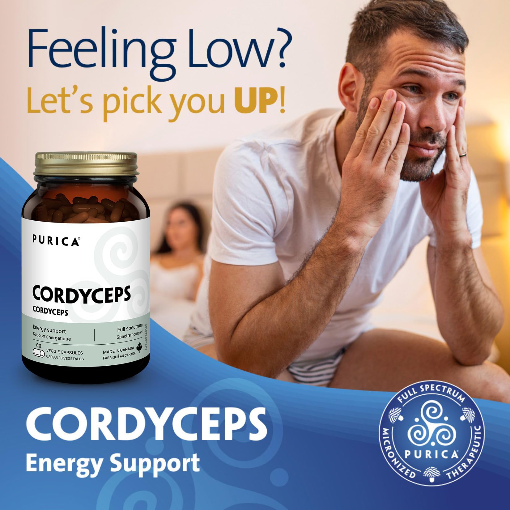PURICA Cordyceps Champignons micronisés