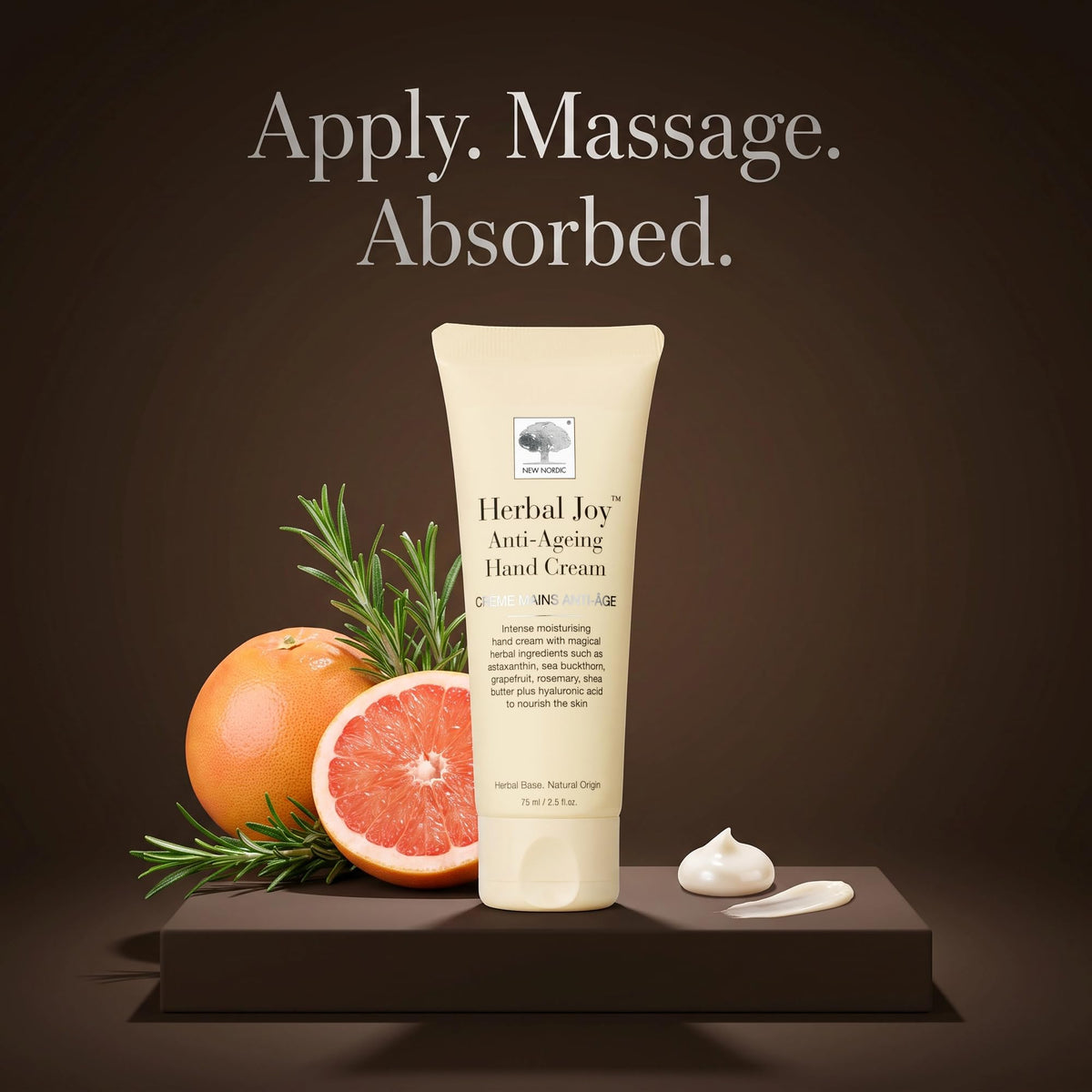 New Nordic - Herbal Joy Anti-ageing Hand Cream, 75 ml