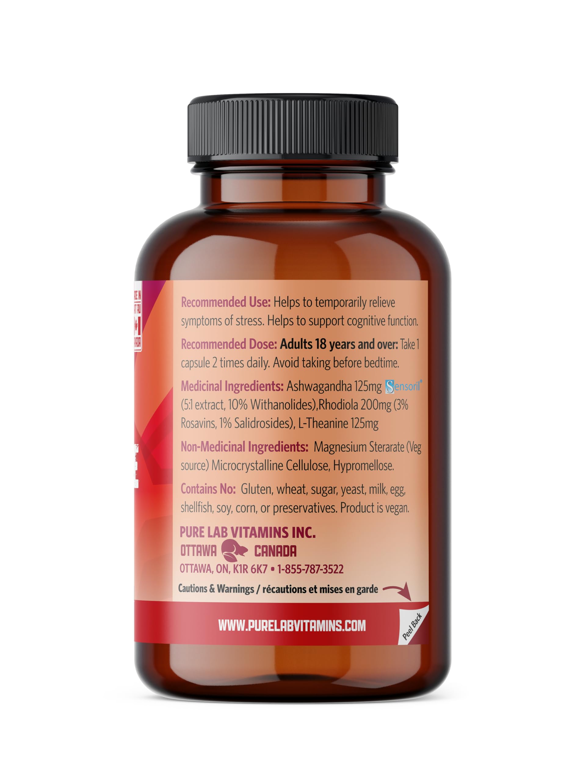 Pure Lab Vitamins AdaptaPure - 120 gélules végétales