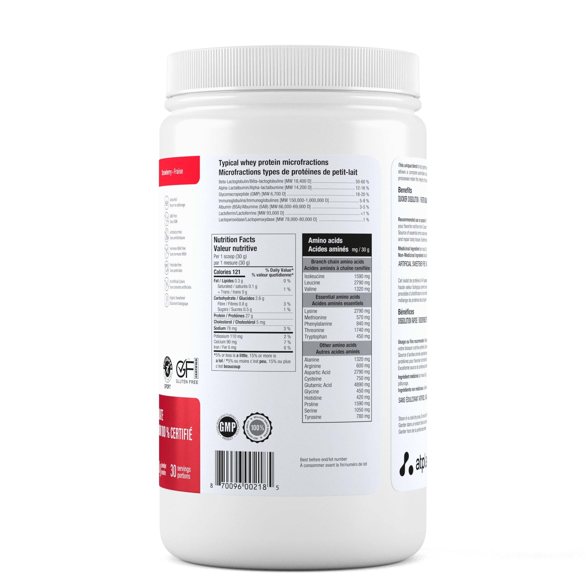 ATPLAB ISO Grass Fed, 900g