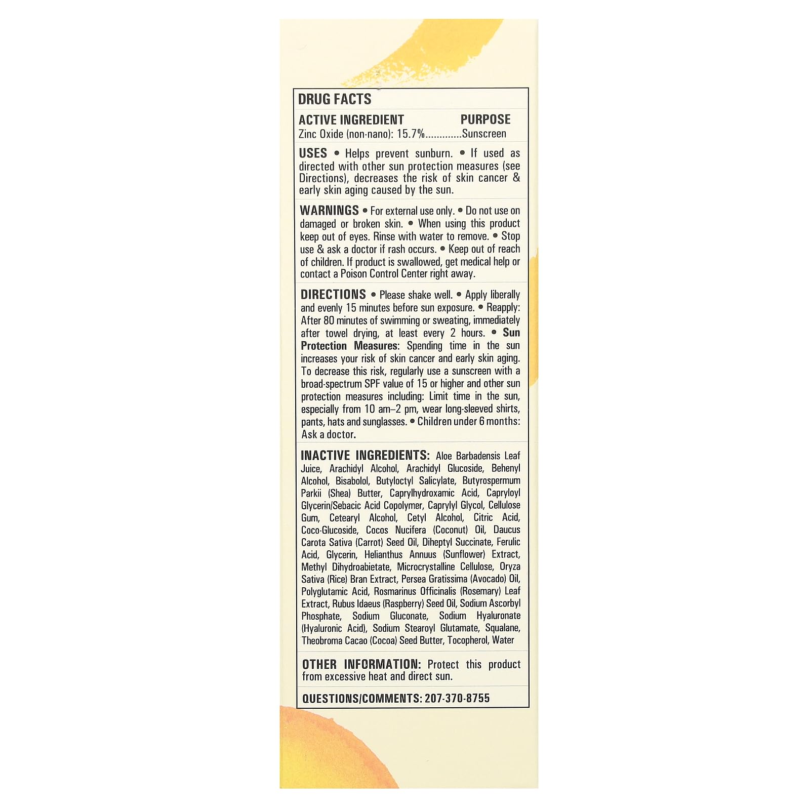 Mad Hippie Hydrating Facial SPF 25 Plus Sunscreen Unisex 2 oz
