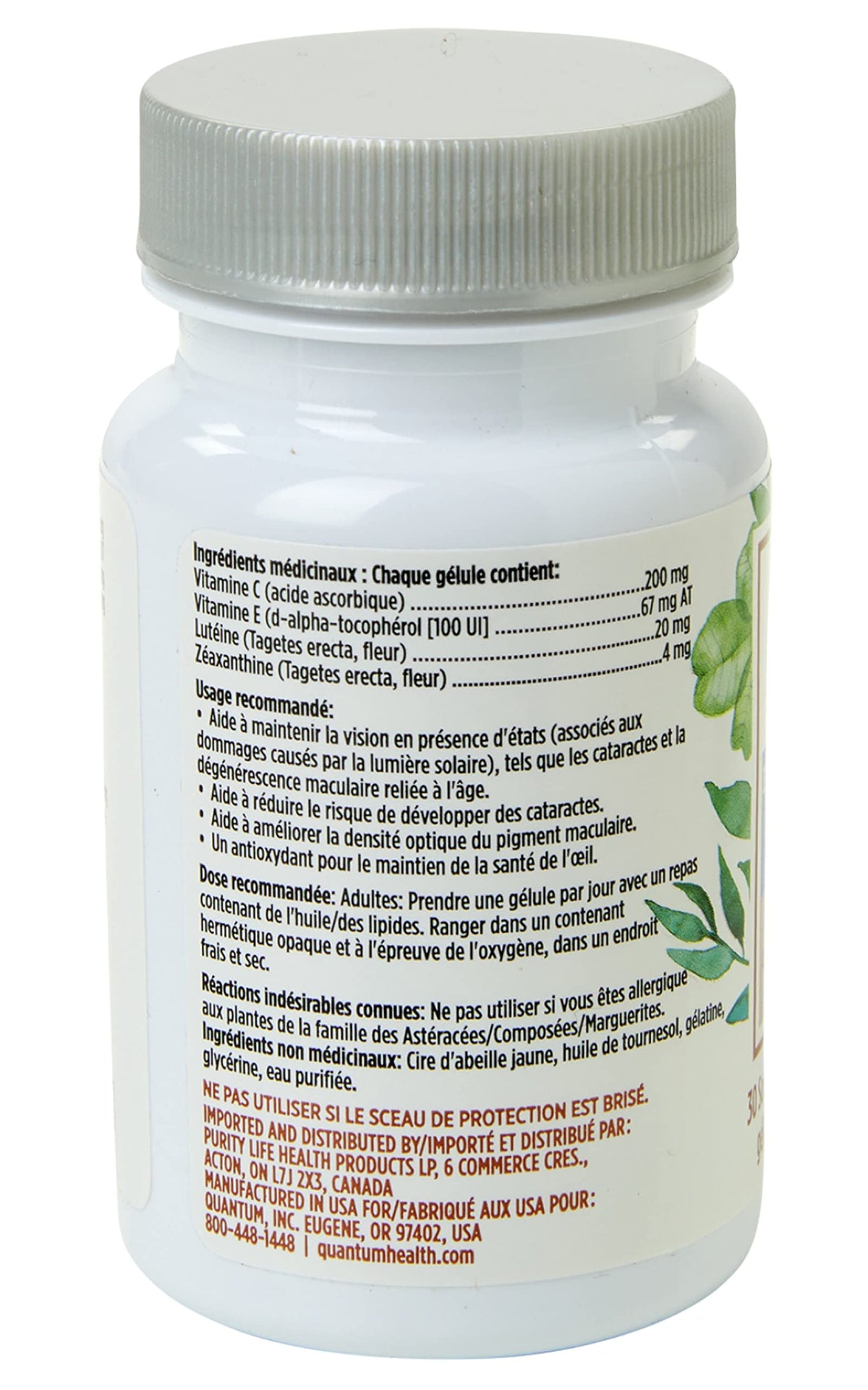 Quantum Health - See Lutein+, 30 Softgels 30-Day Supply - Eye Health - Nutritional Support for Healthy Eyes