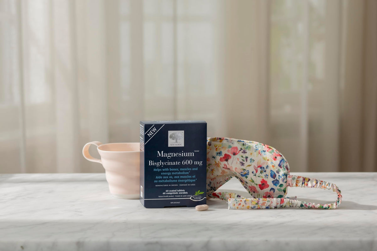 New Nordic Magnesium Bisglycinate Tablets, 60 Tablets, 30-Day Supply