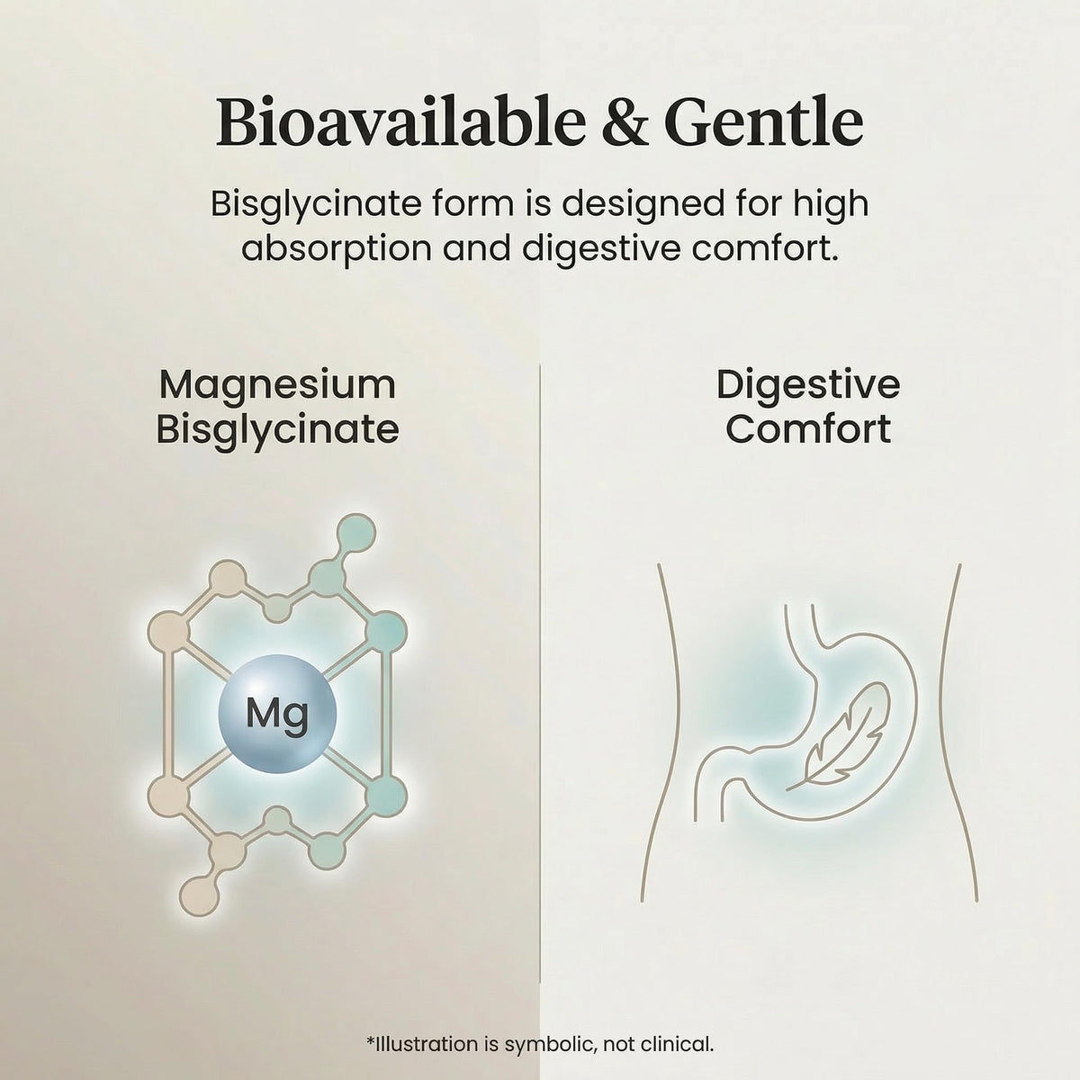 PURICA Effervescent Magnesium Glycinate Powder, 350 mg, Lemon Lime, 150g
