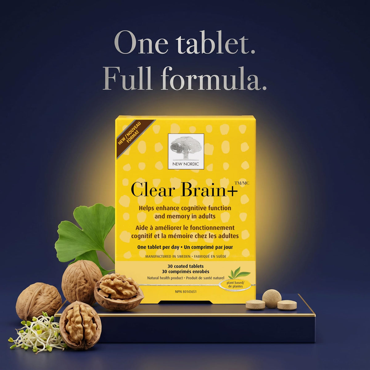 New Nordic Clear Brain Tablets