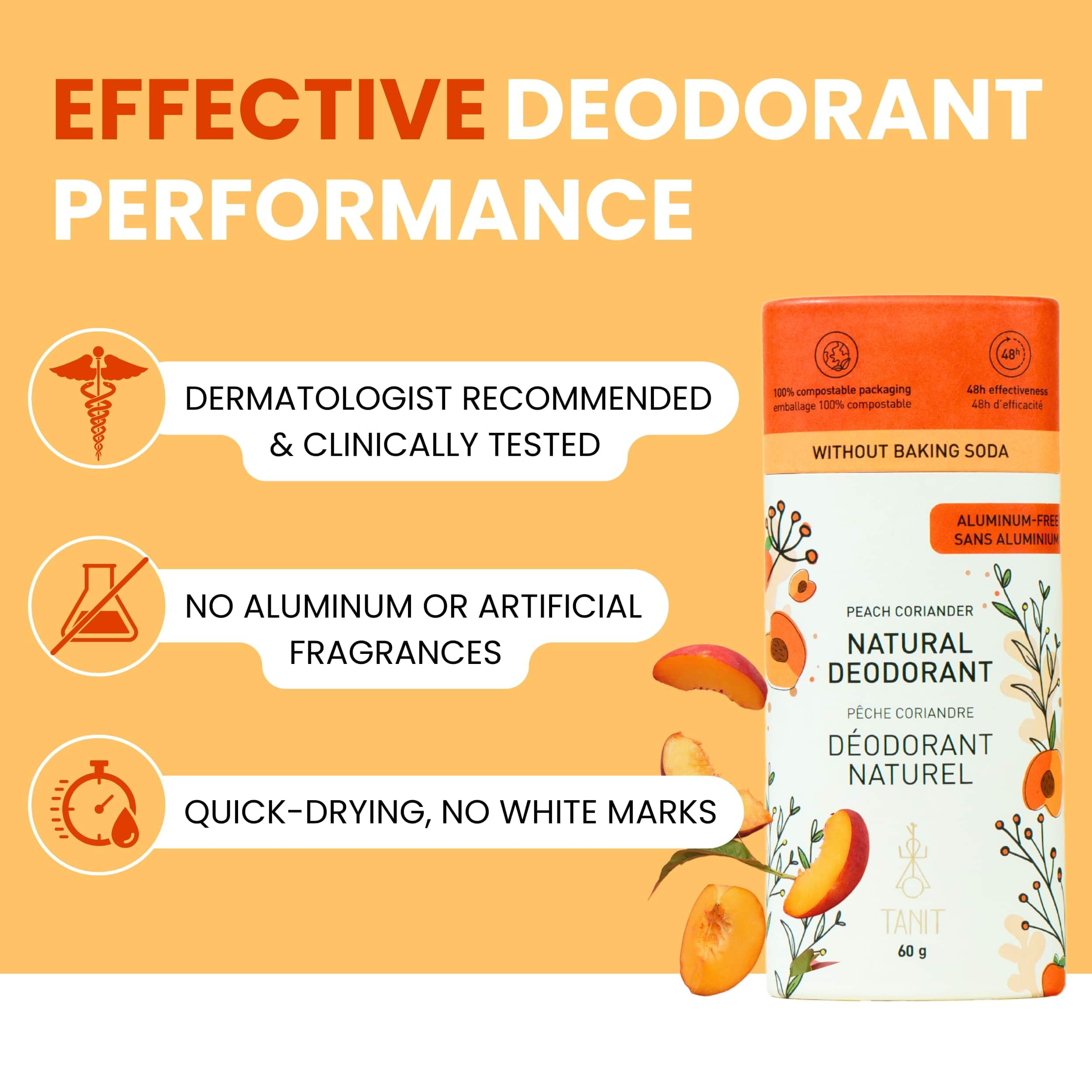 TANIT - Natural Solid Deodorant