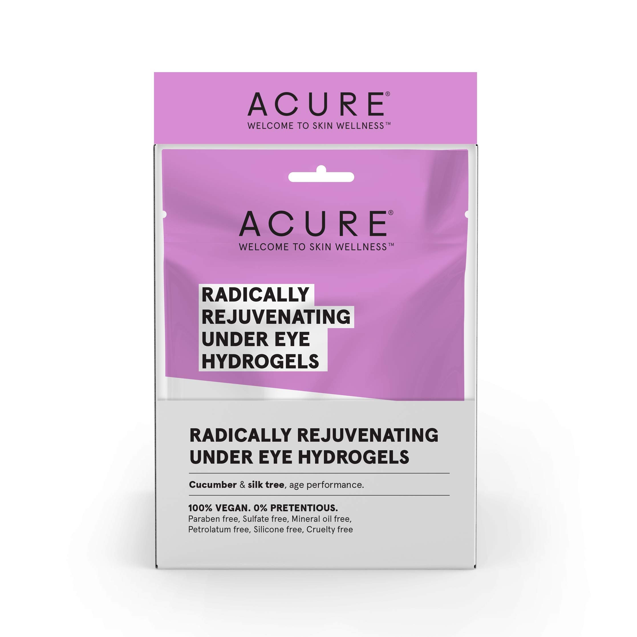 Acure Radically Rejuvenating Under Eye Hydrogel Mask, 12 Count