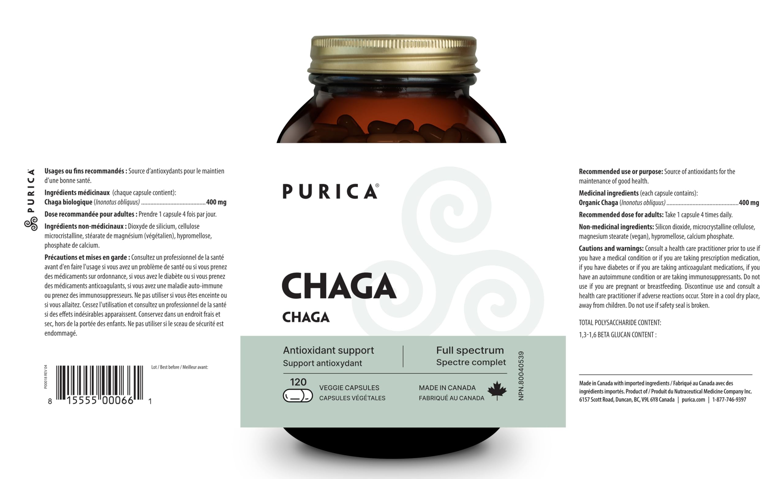 PURICA - Chaga
