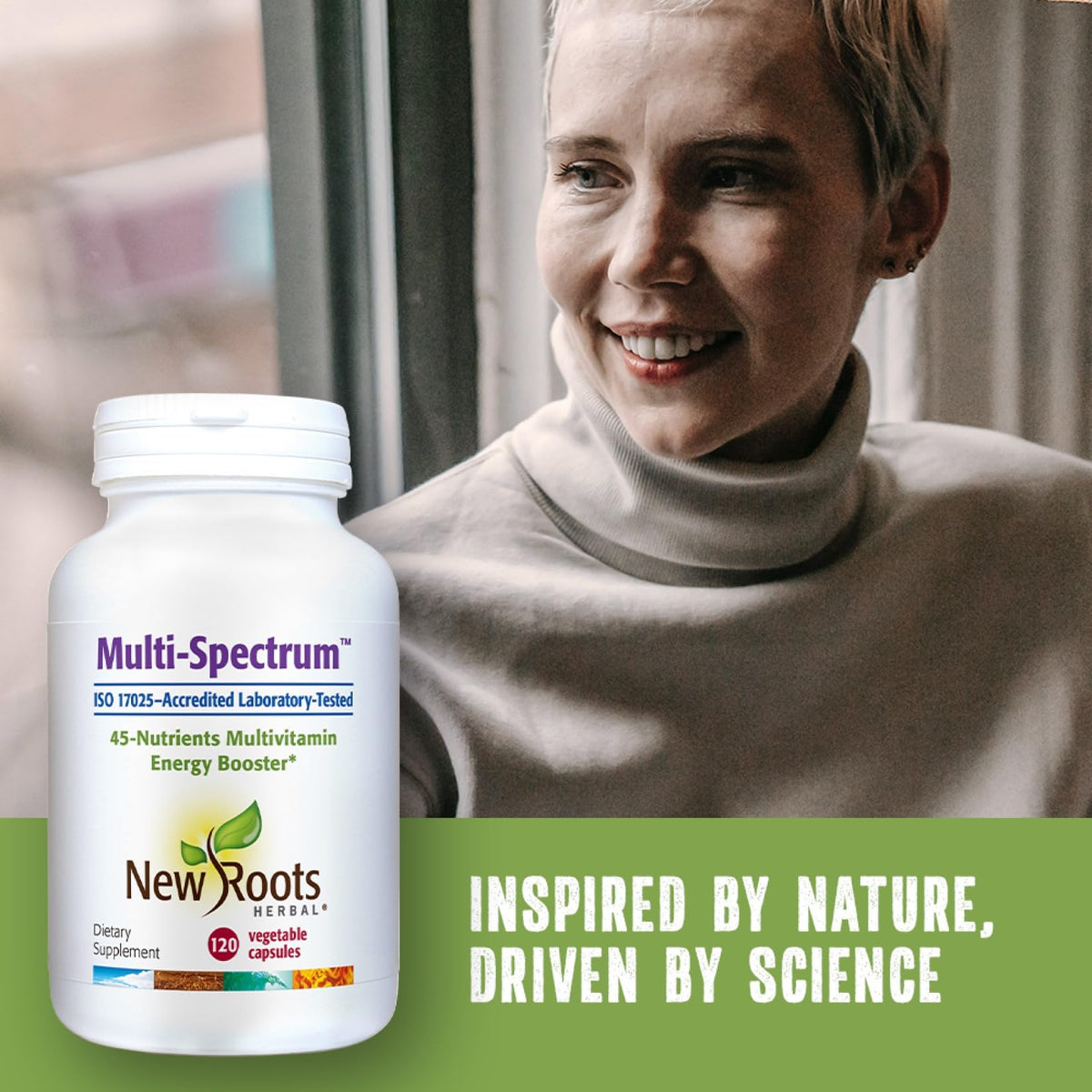 New Roots Herbal Multi-Max Multivitamin, Gluten Free, 60 Day Supply