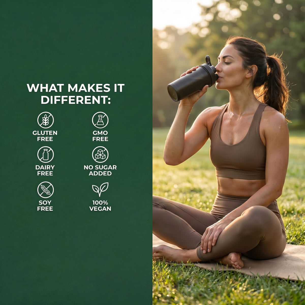 Ergogenics Nutrition Plant Protein +Greens