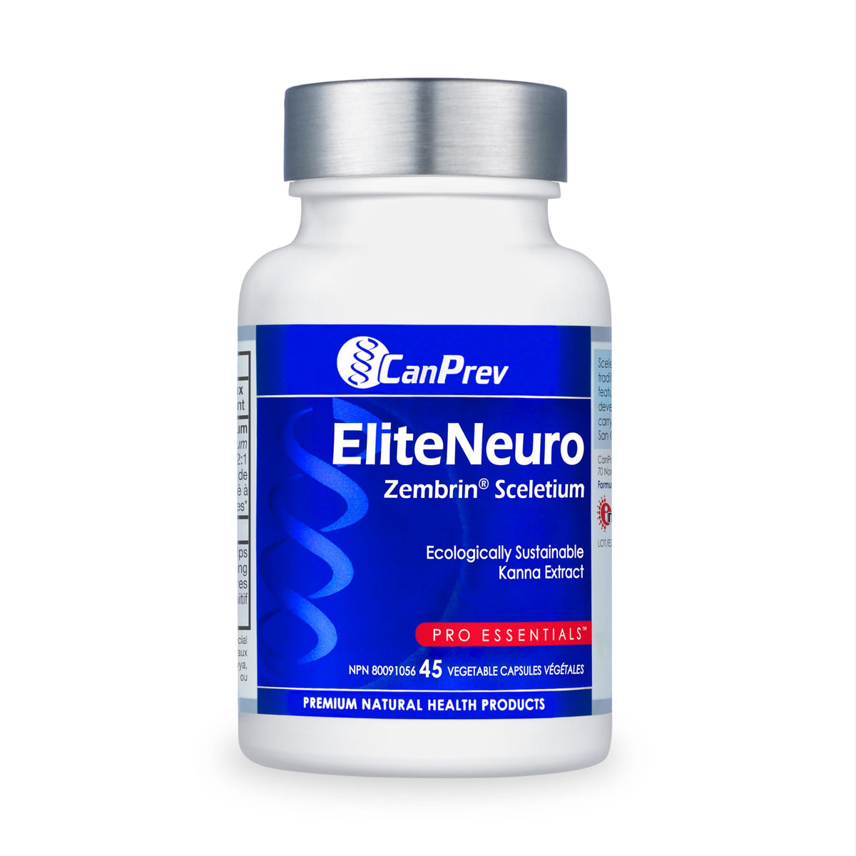 CanPrev EliteNeuro Sceletium, Vegan & Non-GMO, 45 Capsules, 45 Day Supply