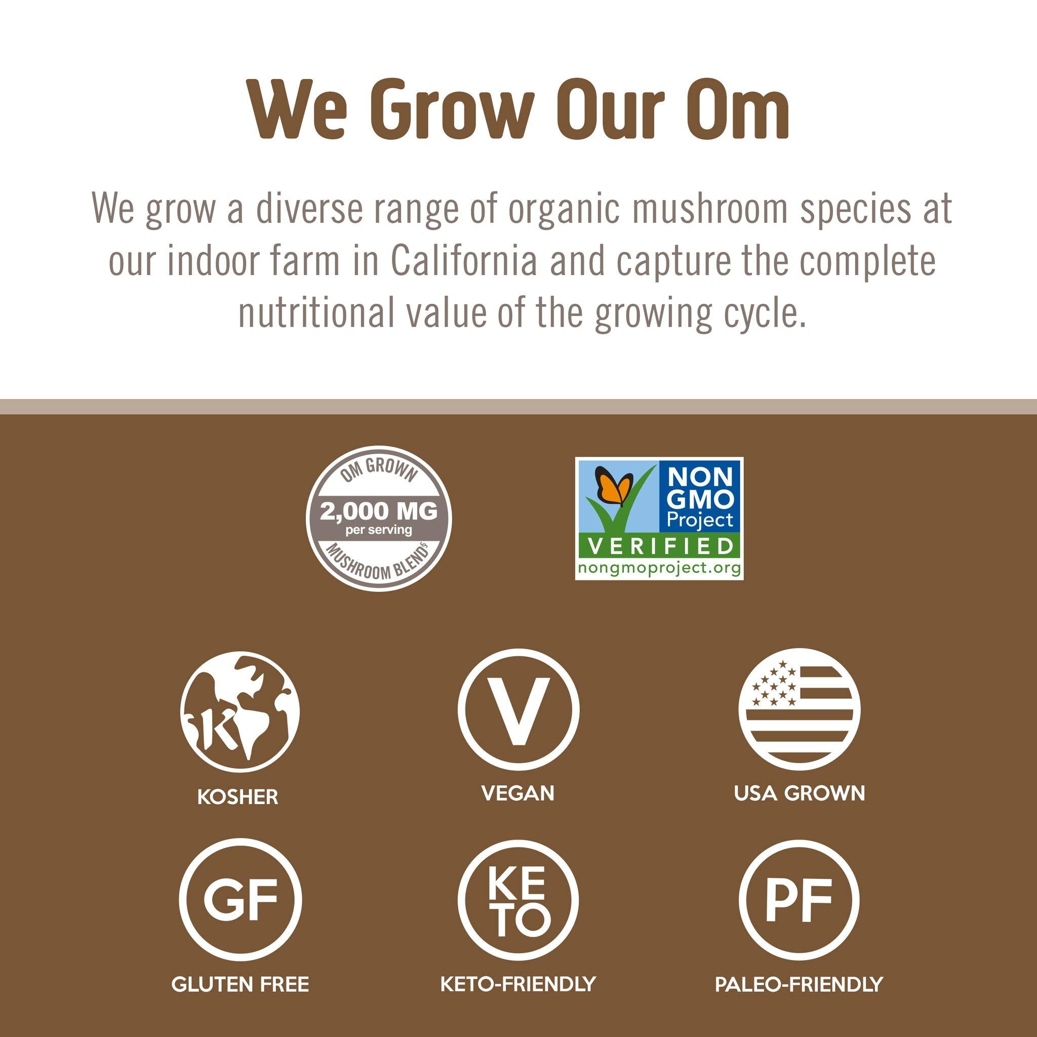 Om Turkey Tail Mushroom 667mg 75 capsules