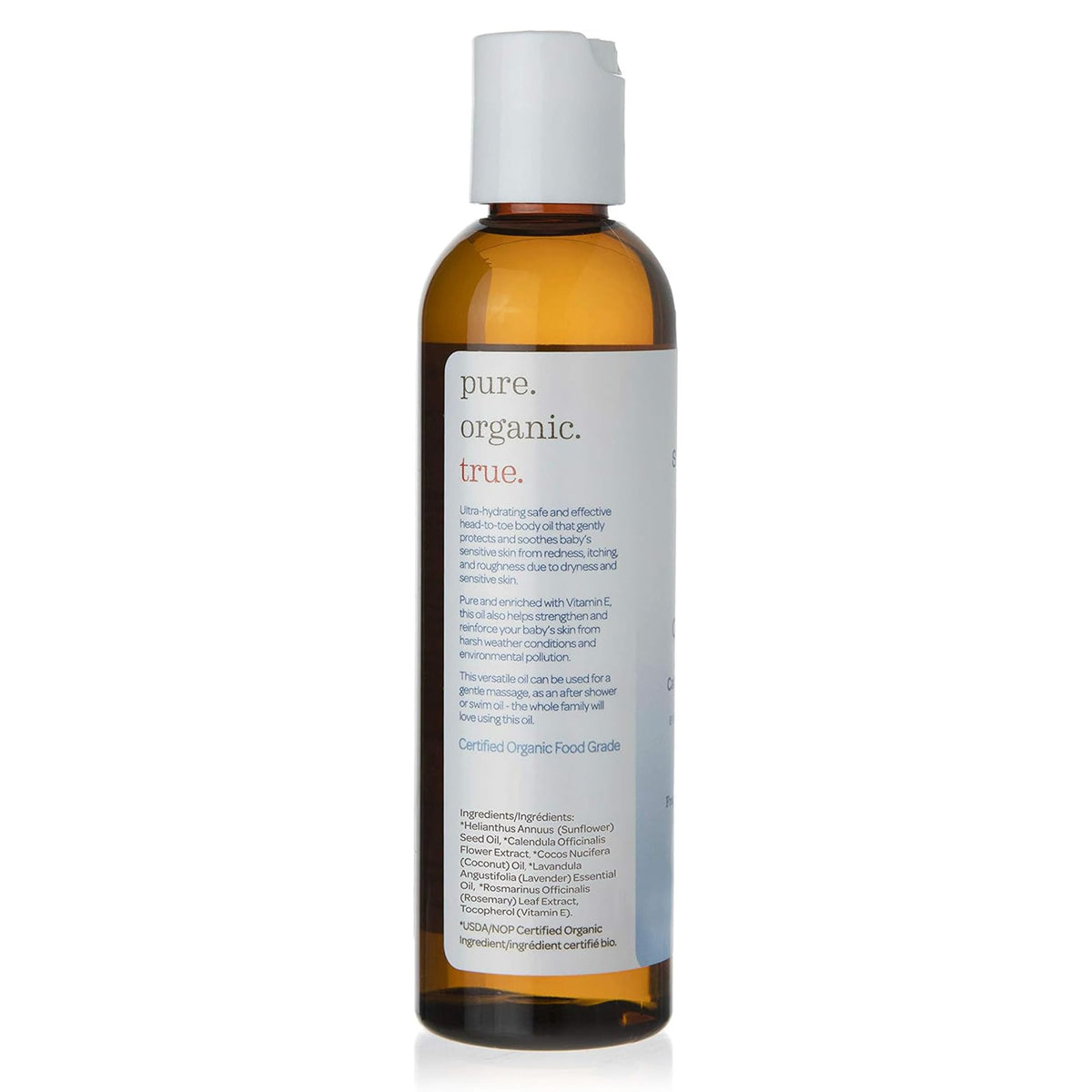 Shoosha Calm Baby Calendula Oil, Lavender Vanilla, 118.3 ml (Pack of 1)