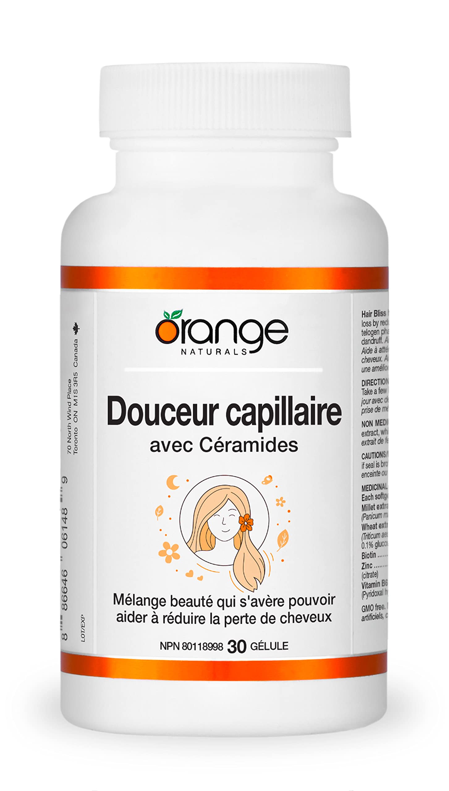 Orange Naturals - Cheveux magnifiques aux céramides