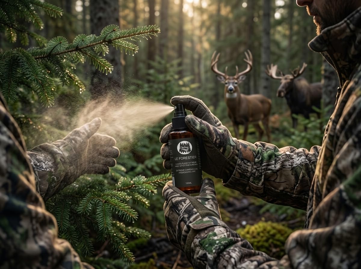 Citrobug LE FORESTIER Extreme Scent Camouflage Spray for Deer and Moose Hunting, Pheromone-Like, 125ml