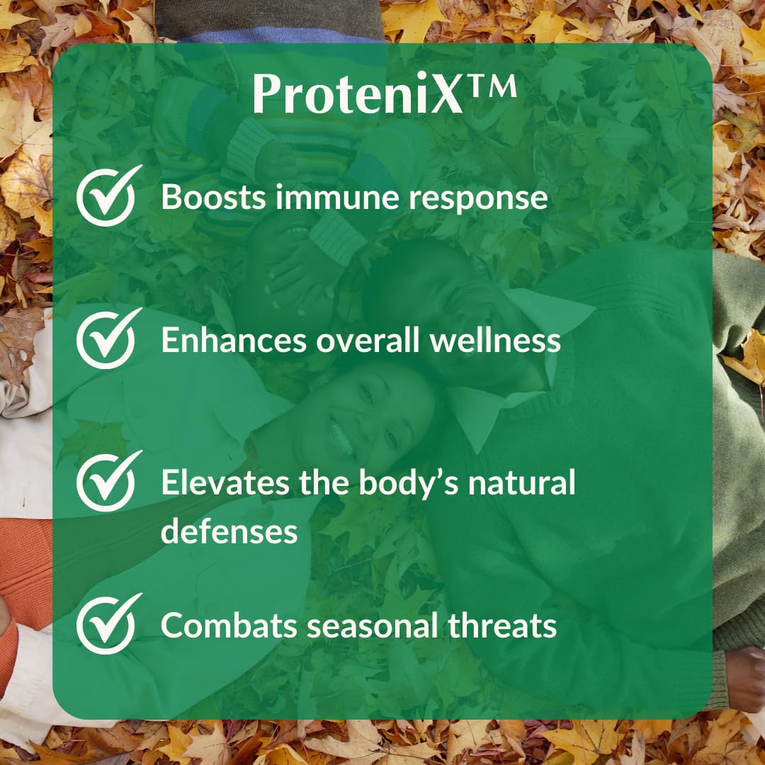 Provita ProteniX™ : formule de médecine traditionnelle chinoise pour une meilleure réponse immunitaire pendant la saison du rhume et de la grippe (60 gélules)