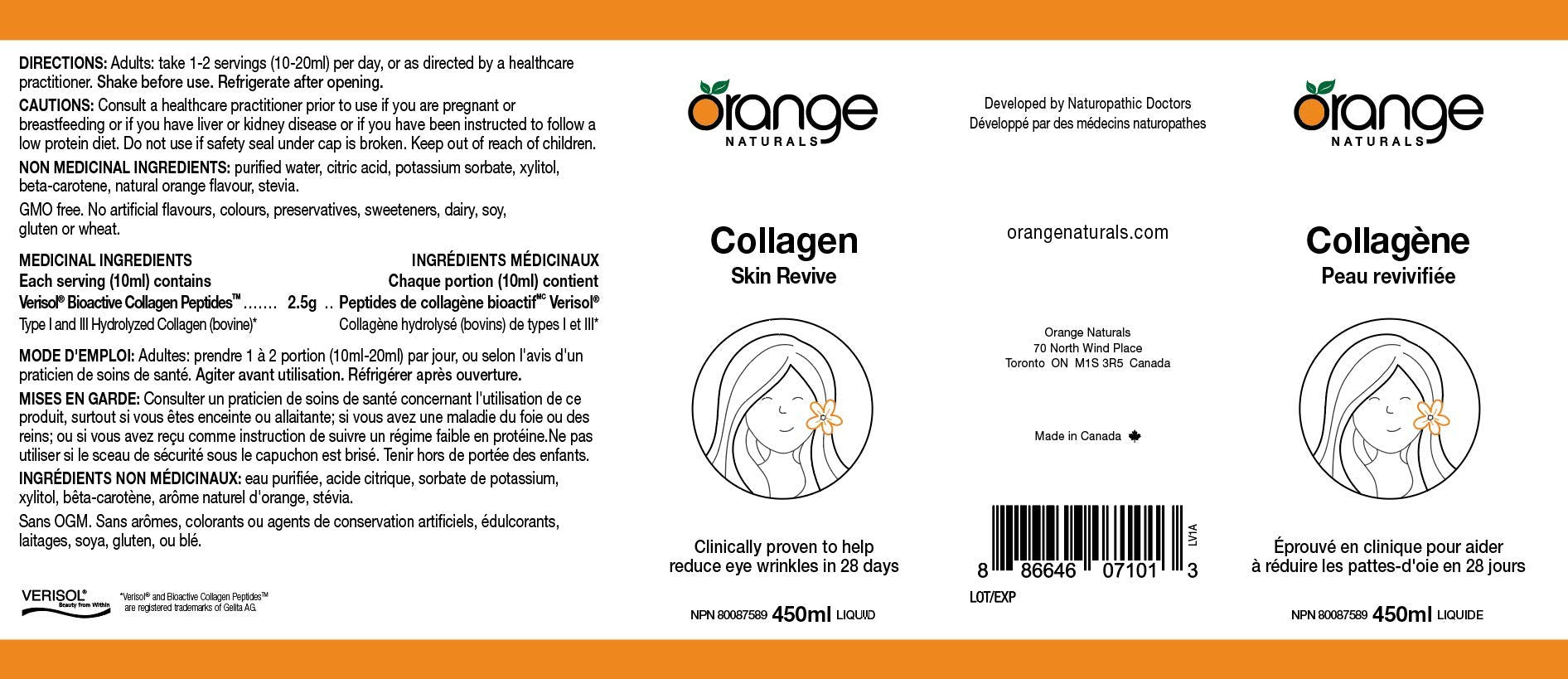 Orange Naturals - Collagène